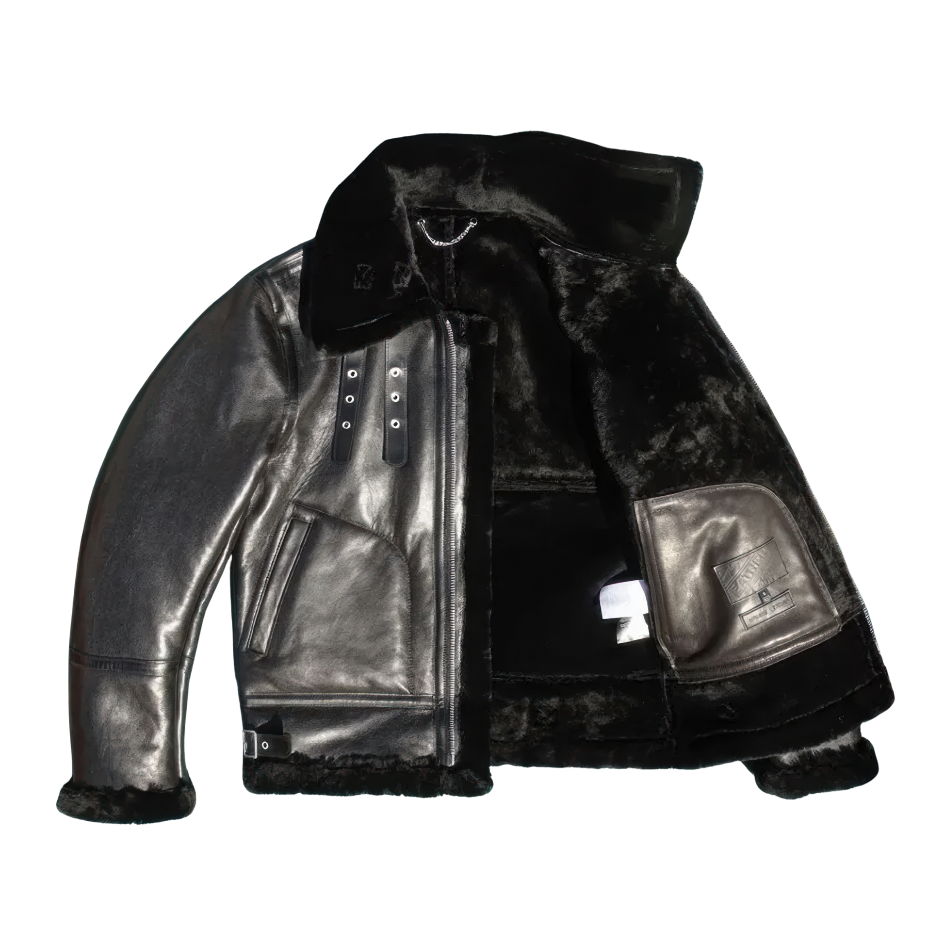 Blouson bombardier noir homme