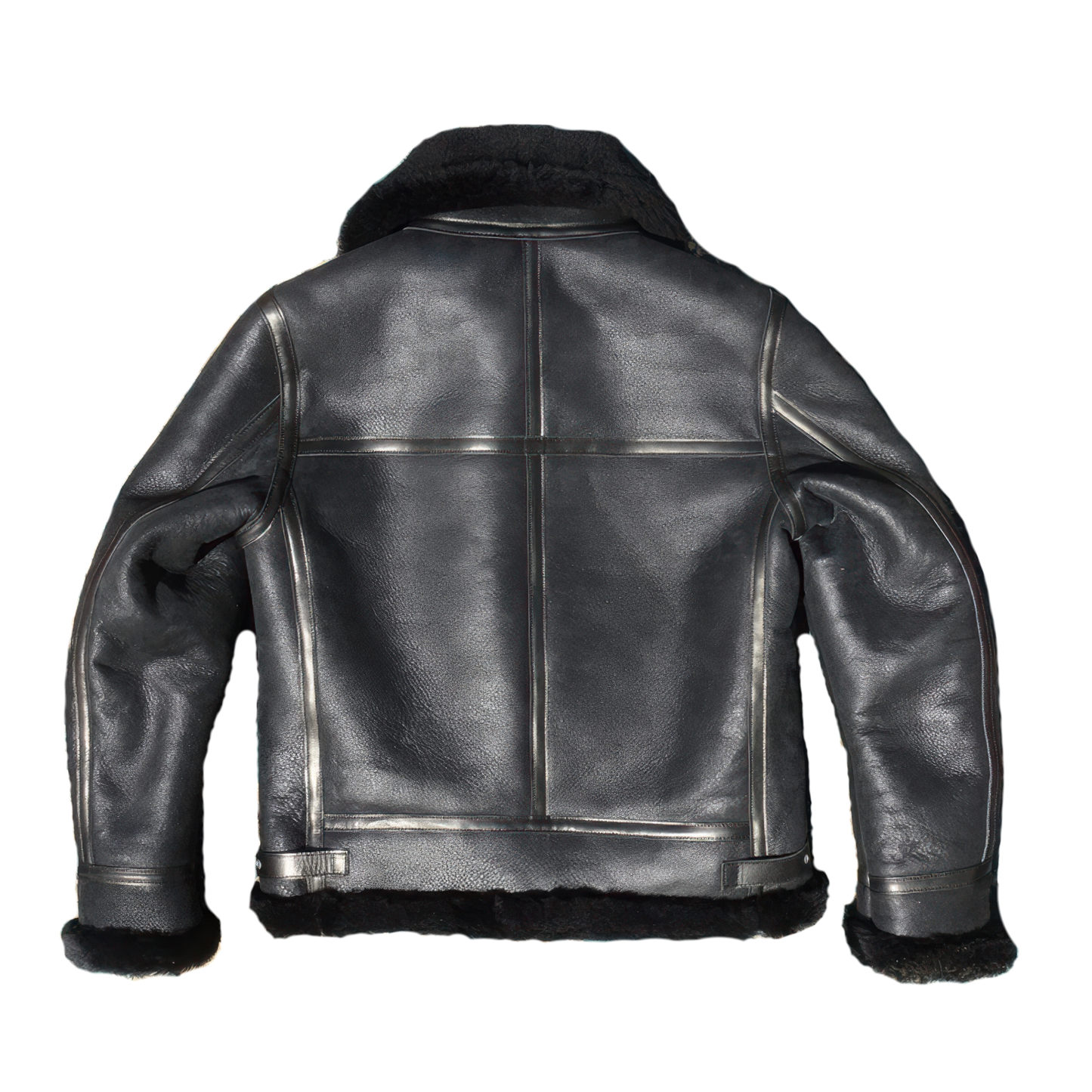 Blouson bombardier vintage noir