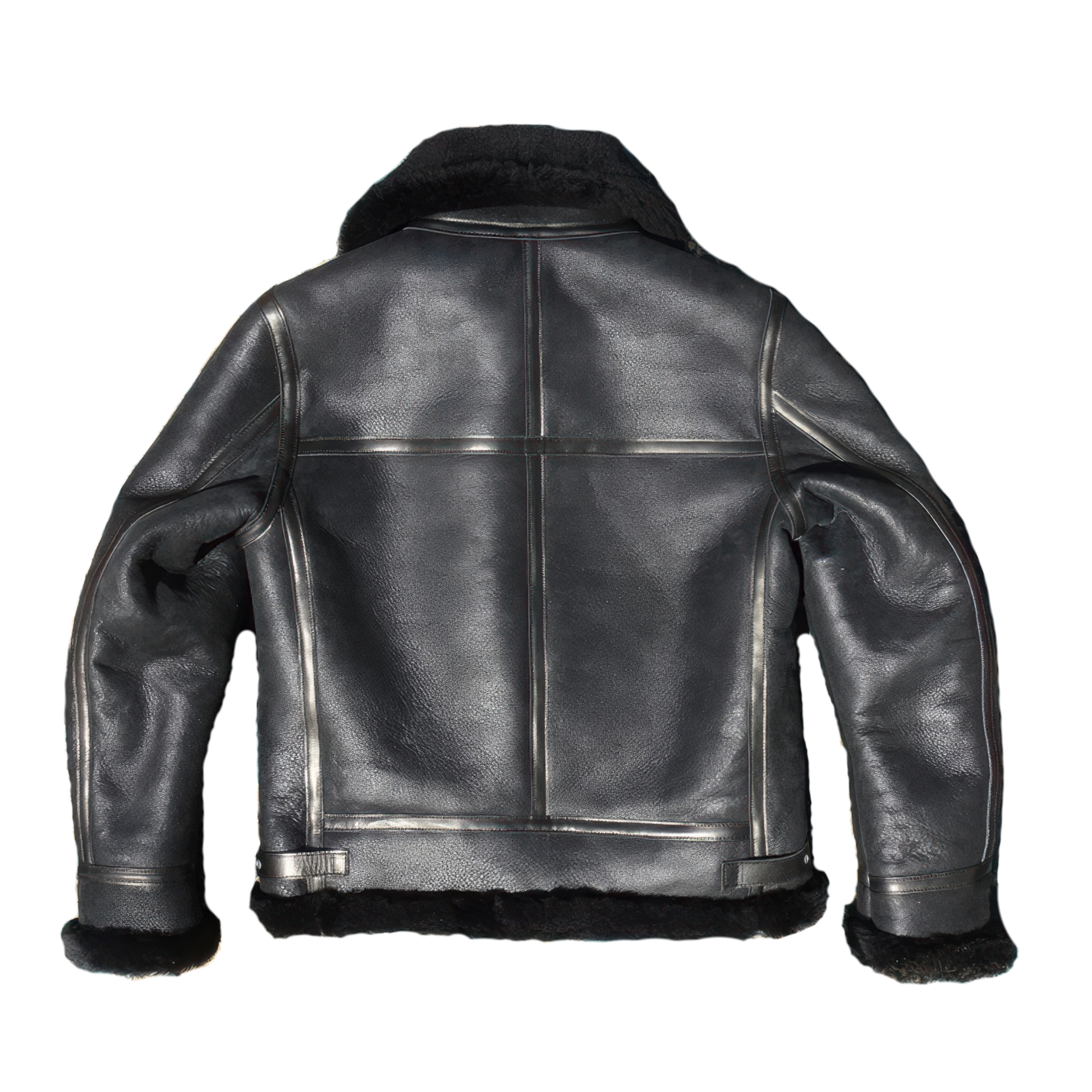 Blouson bombardier vintage noir