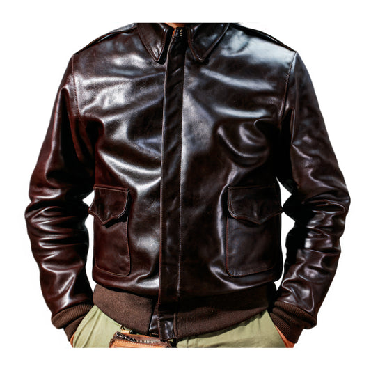 Blouson cuir A2 homme