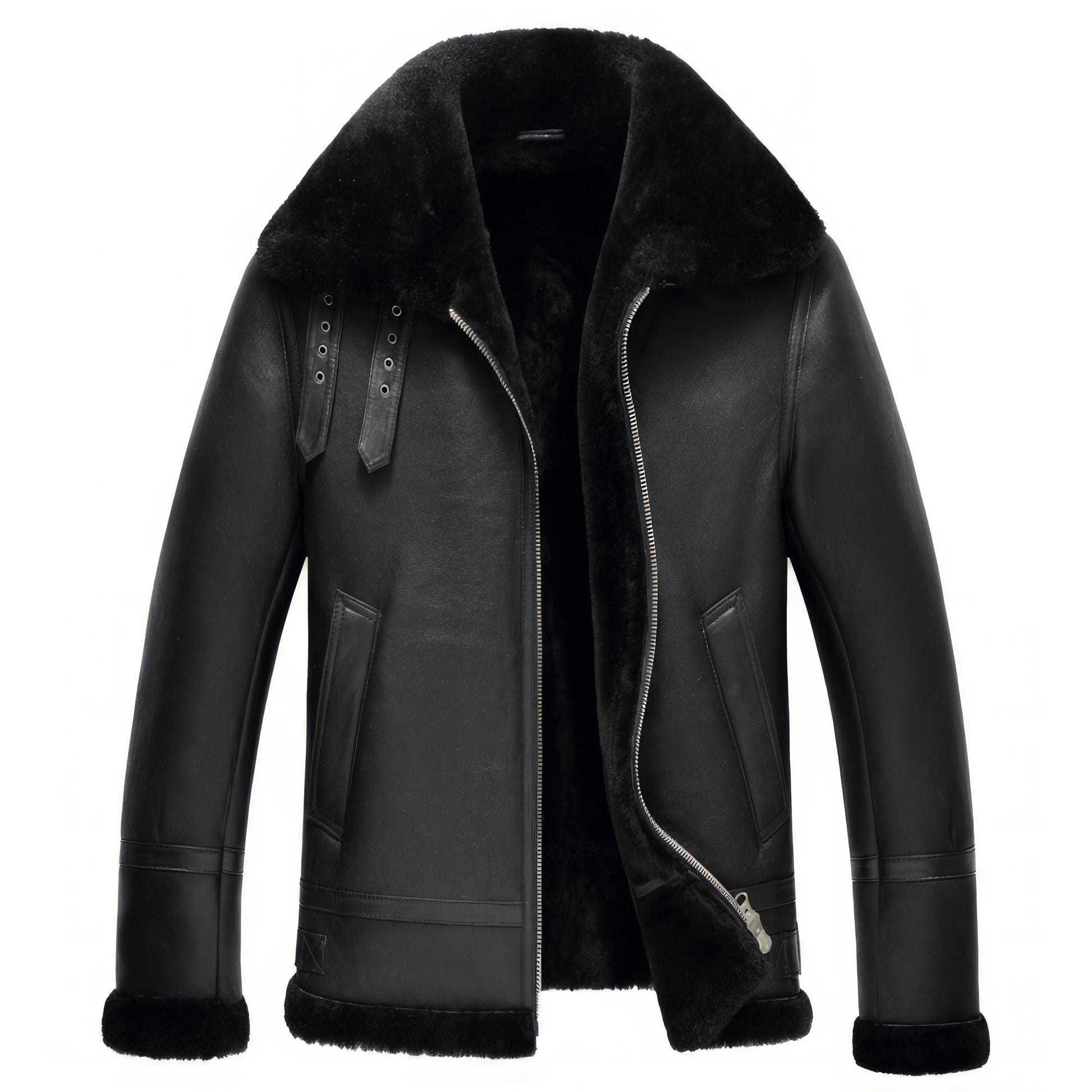 Blouson cuir bombardier b3