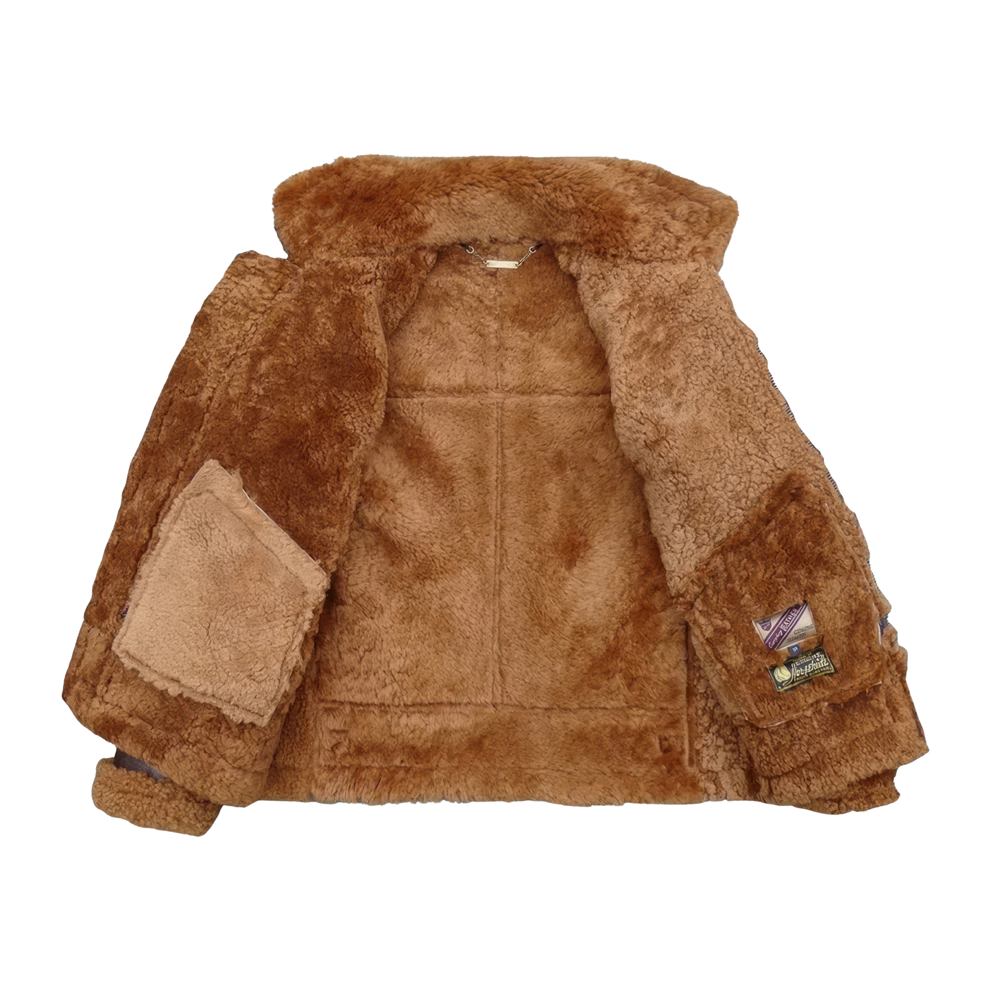 Blouson cuir marron bombardier homme