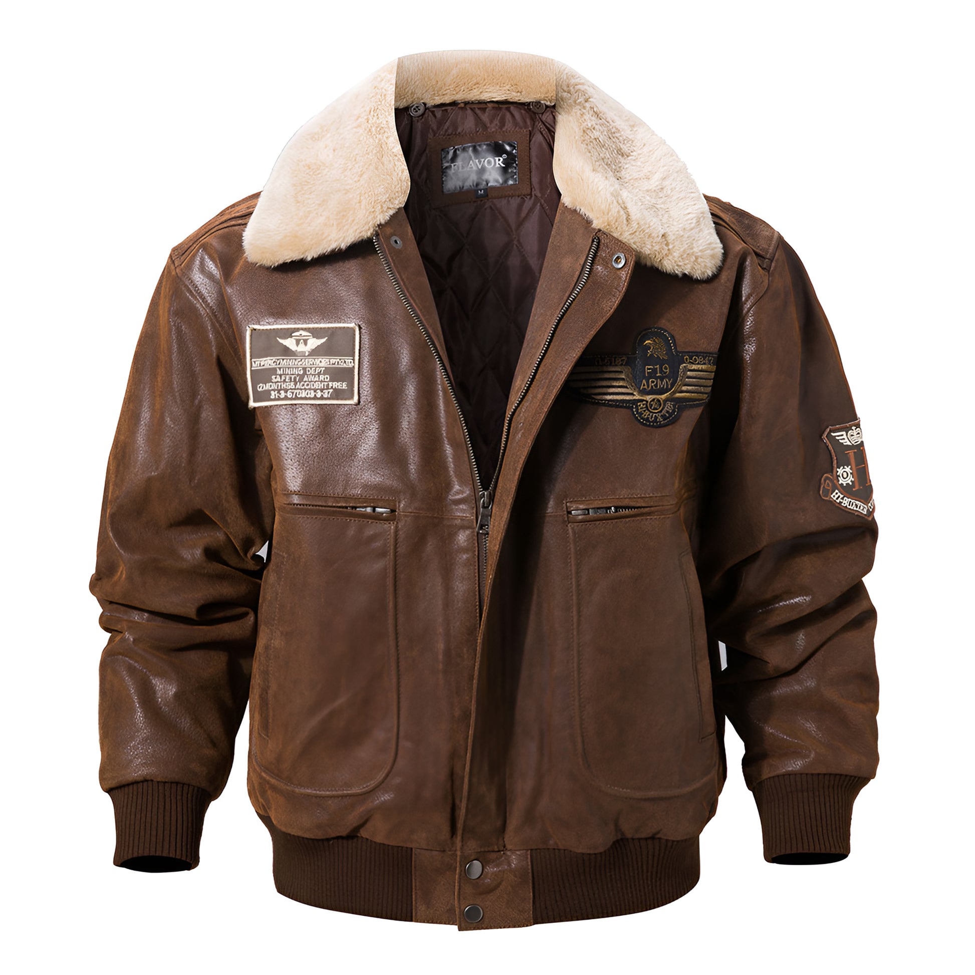 Veste Cuir Pilote De Chasse Blouson Cuir Pilote De Chasse