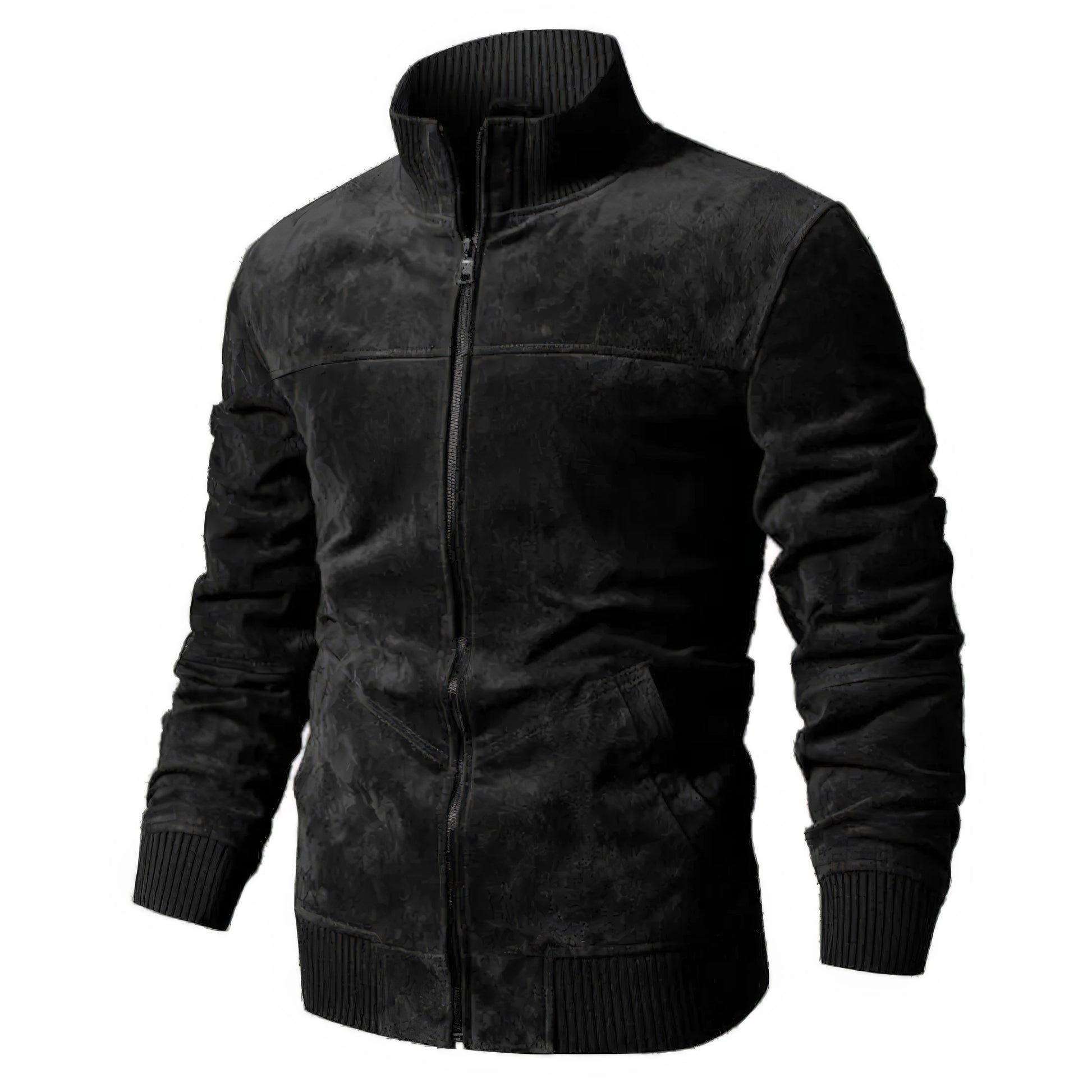 Blouson d'aviateur en daim