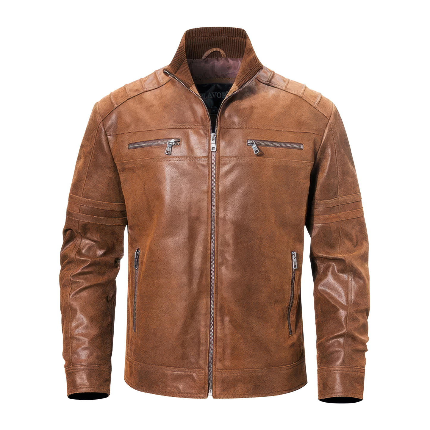 Blouson moto aviateur