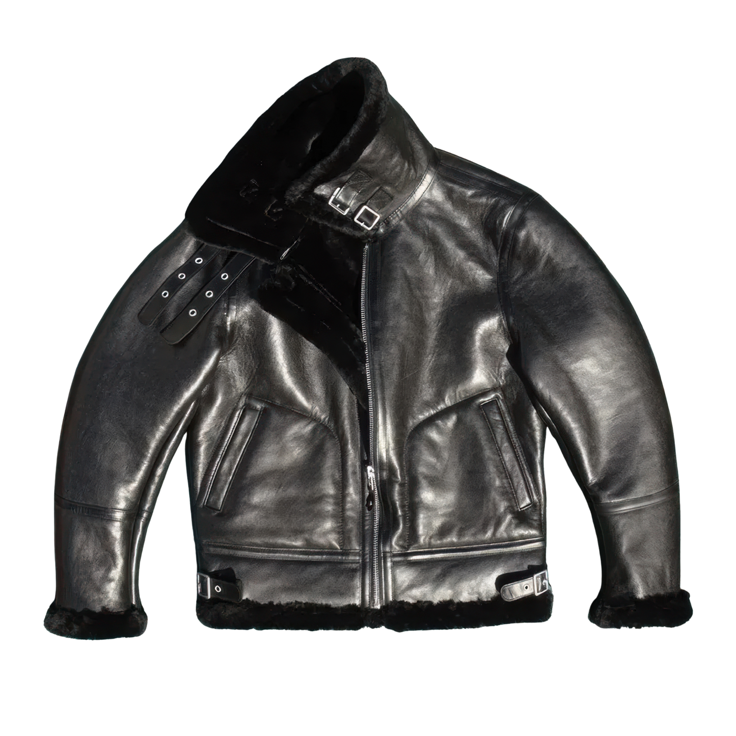 Blouson noir bombardier