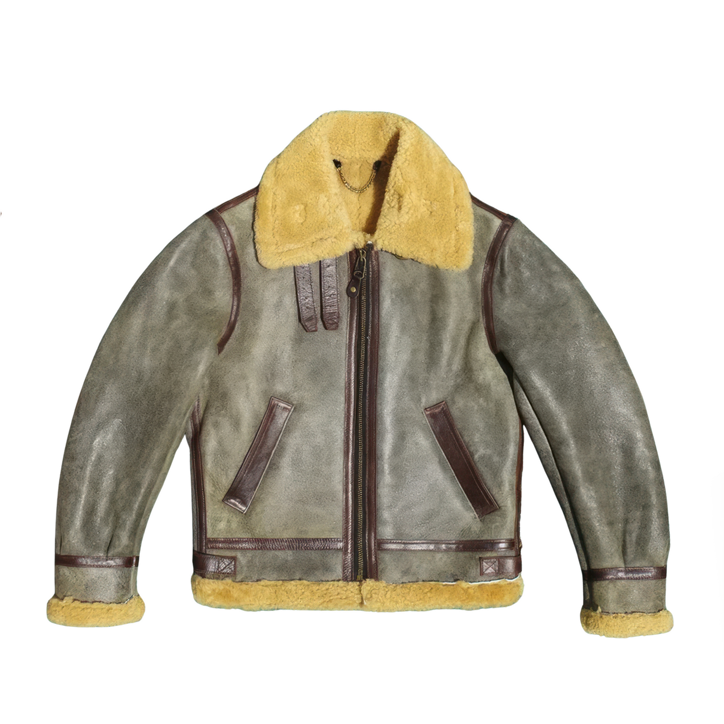 Bombardier gris homme