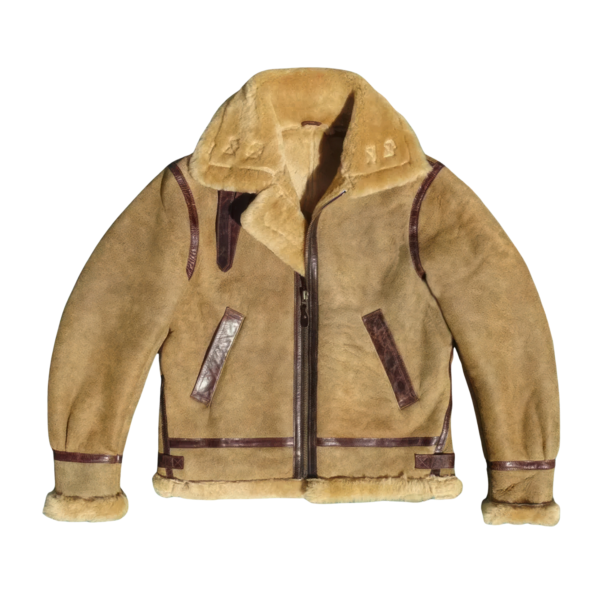 Bombardier homme peau lainée