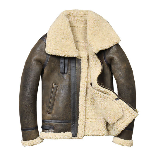 Bombardier Shearling Homme