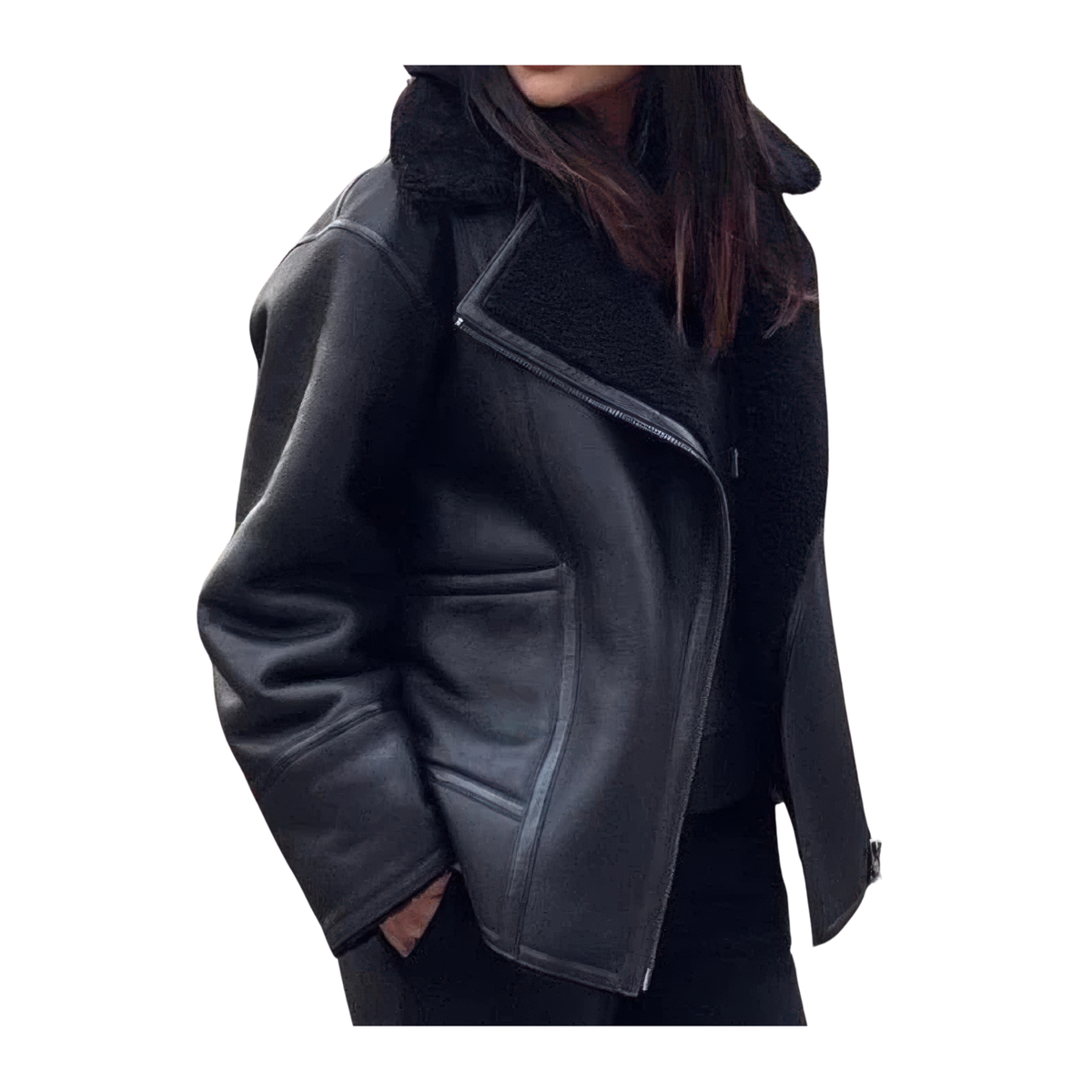Bombardier veste femme noir