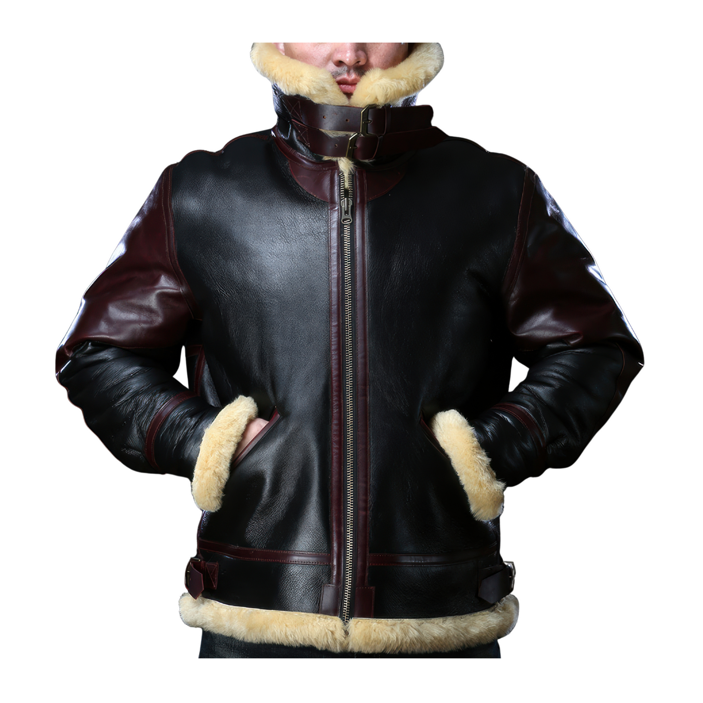 Bombardiers en mouton homme