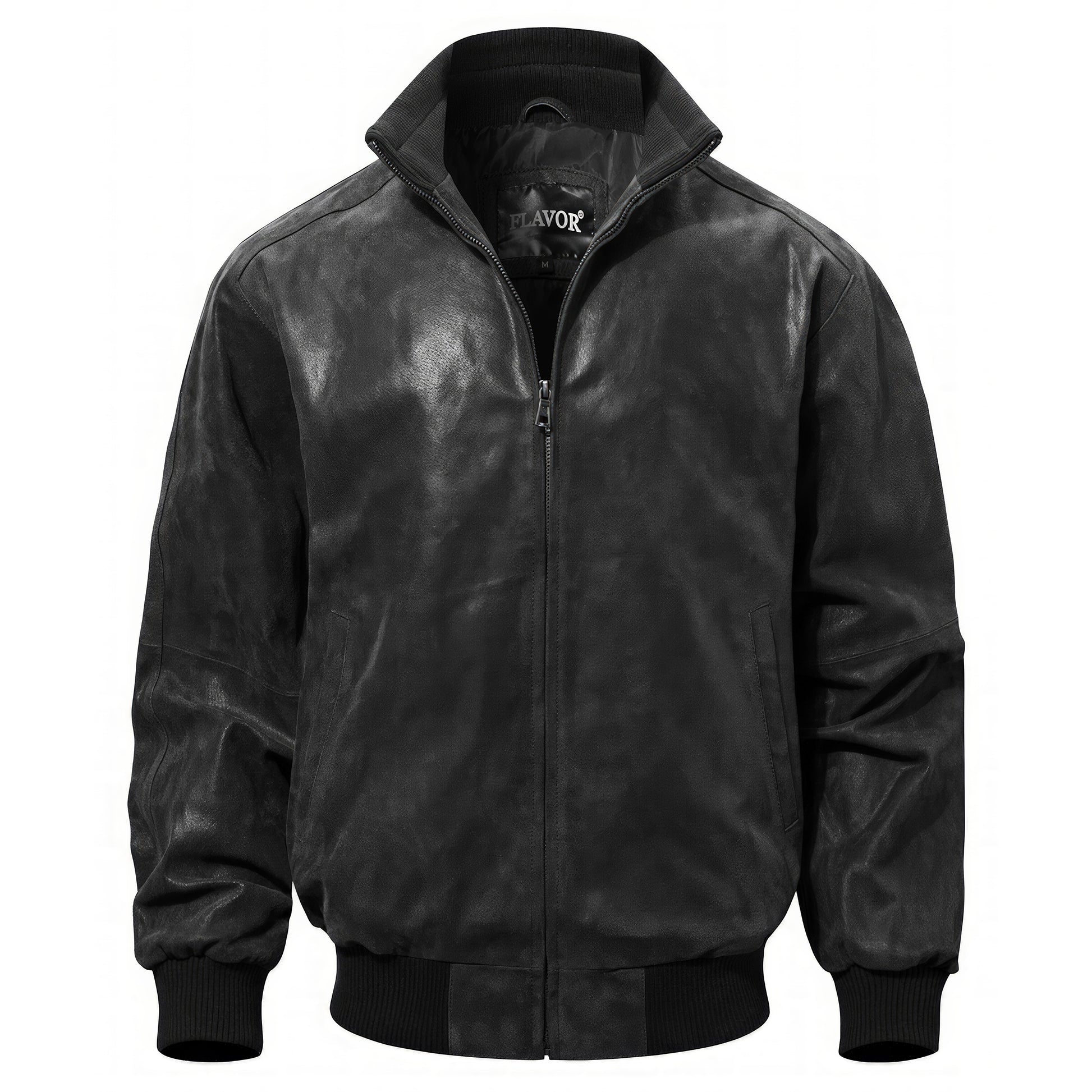 Bombers cuir aviateur hommes