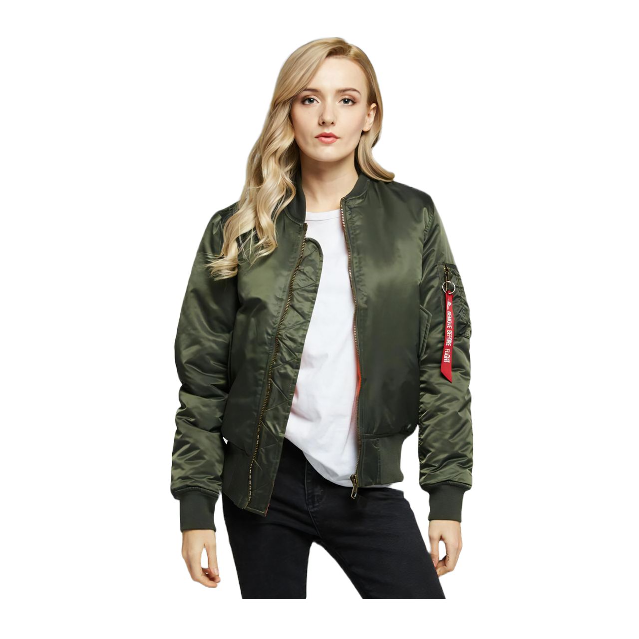 Bombers militaire femme
