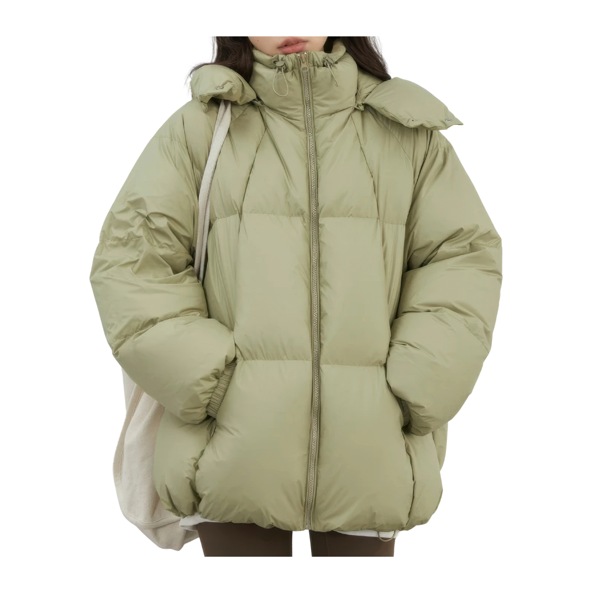 Doudoune style aviateur femme