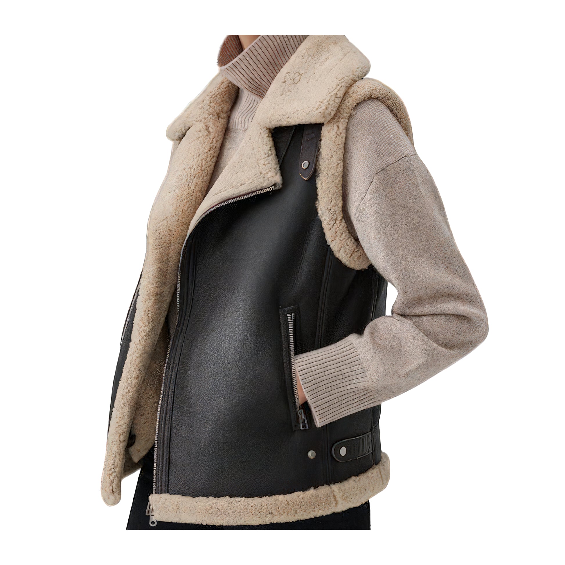 Gilet bombardier femme