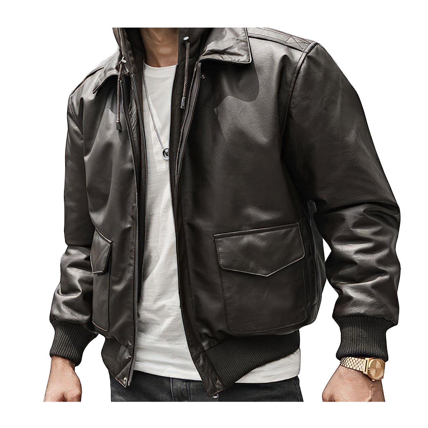 Jackets hooded flight