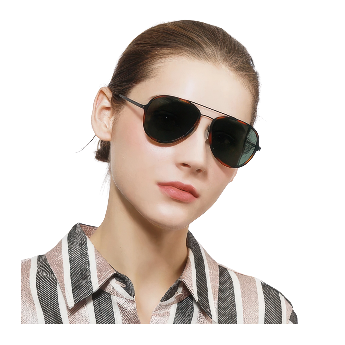 Lunette aviateur femmes transparente