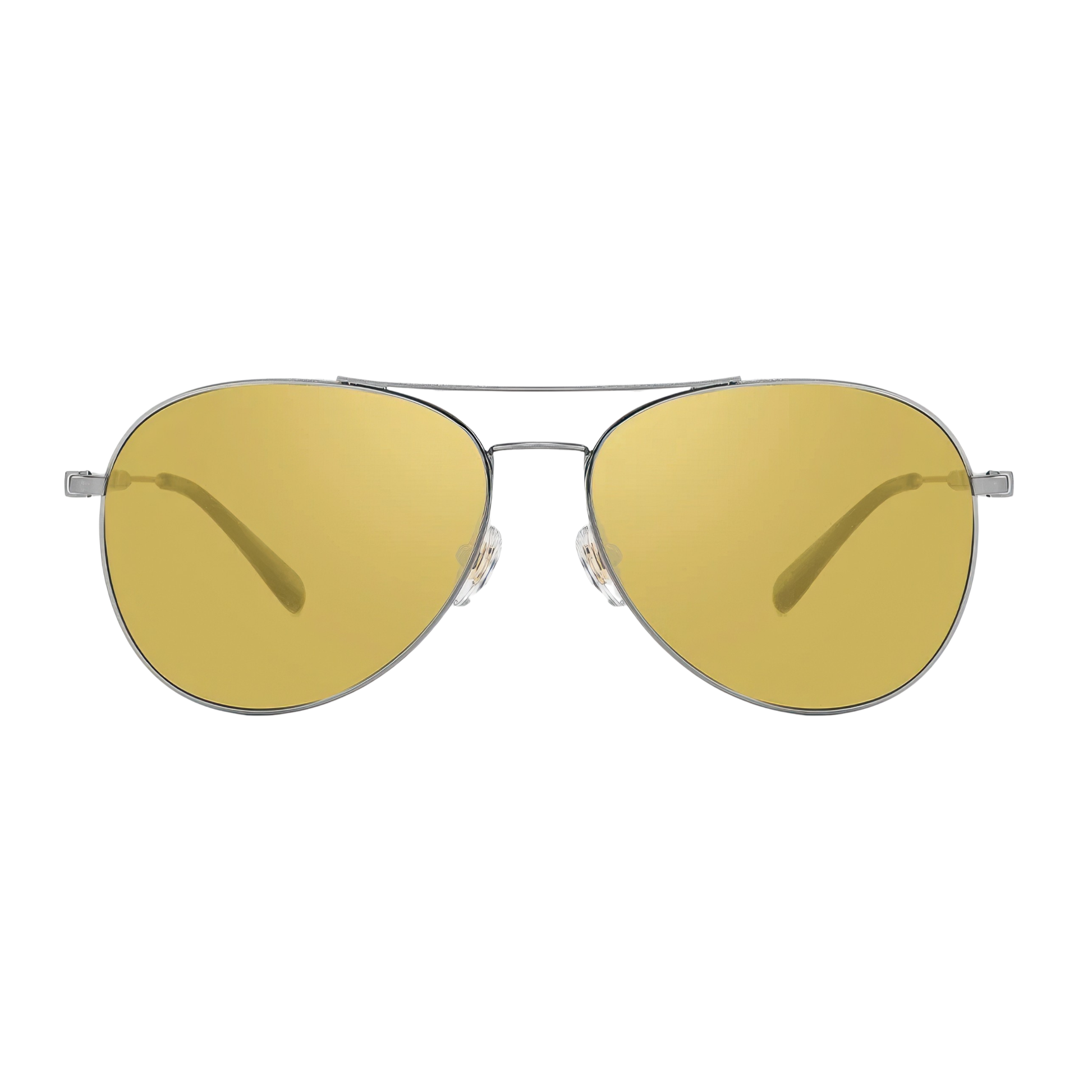 Lunette aviateur jaune de soleil