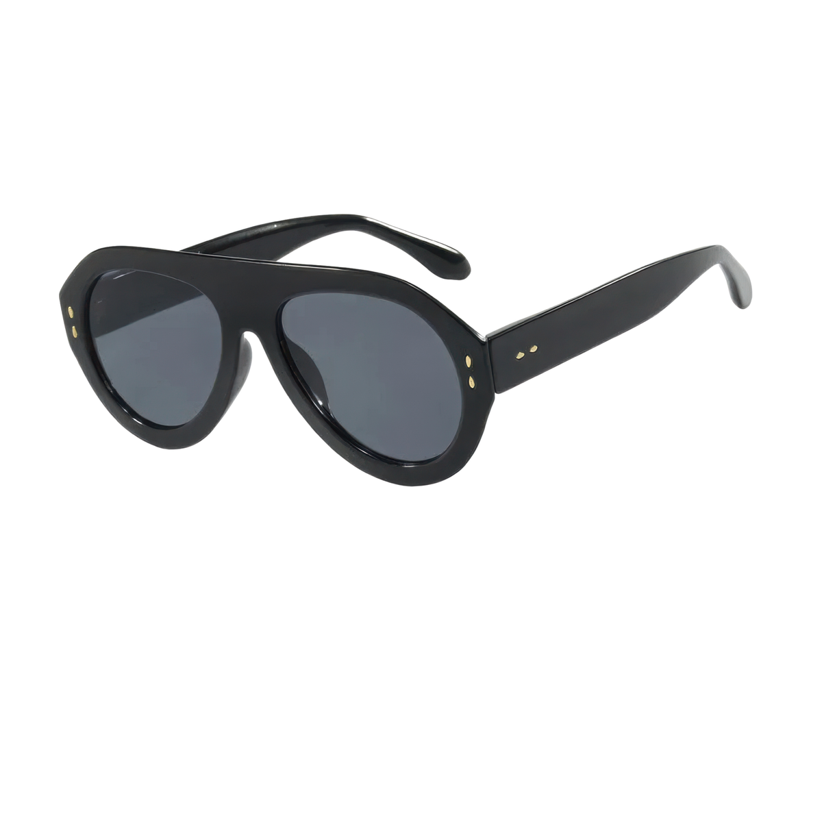 Lunette aviateur plastique transparent femmes