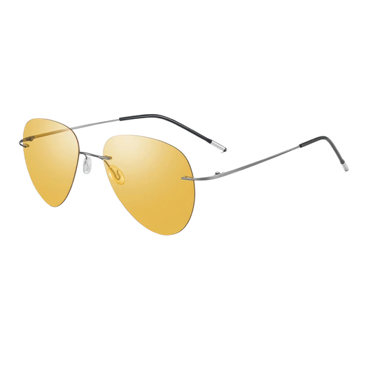 Lunette aviateur verre jaune