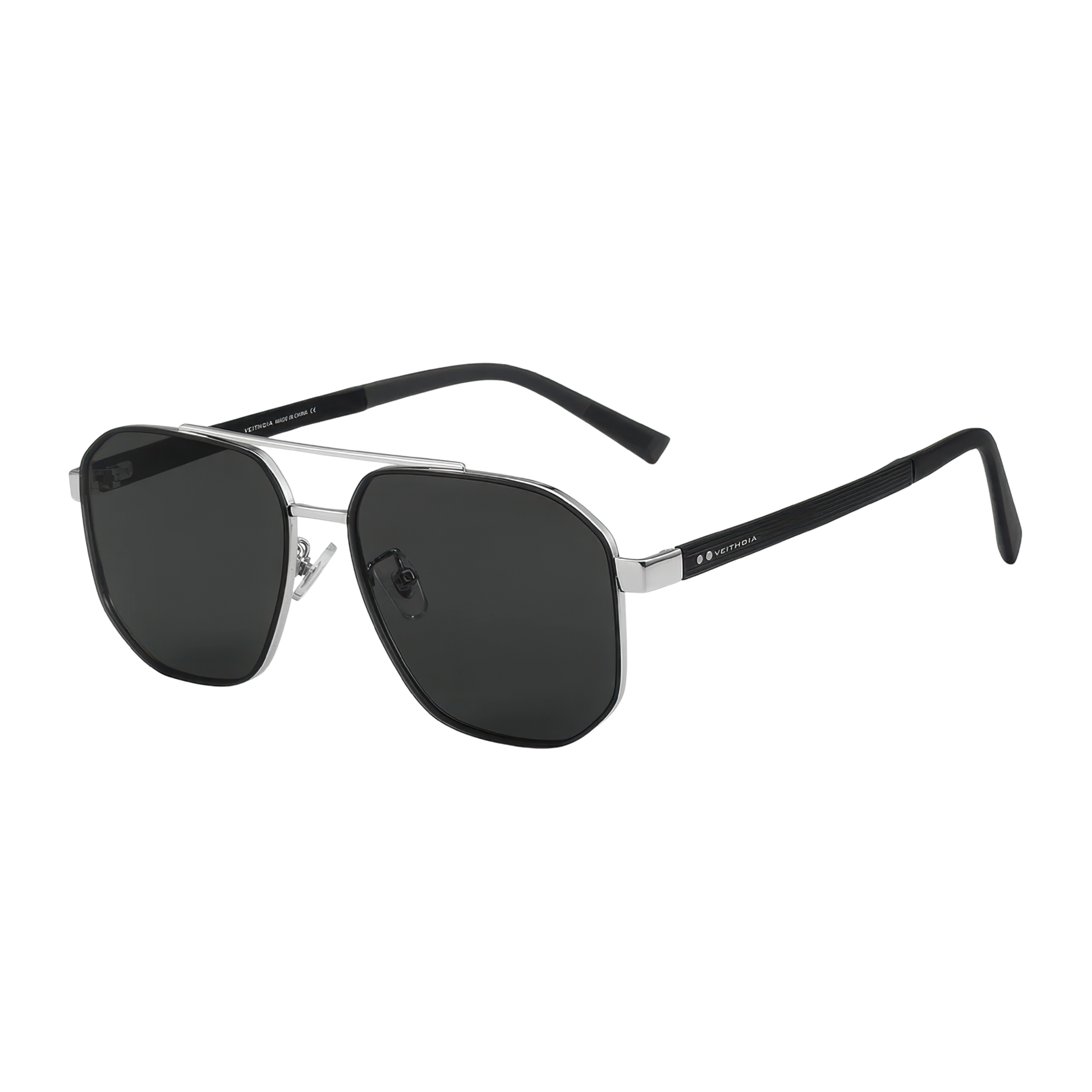 Lunettes carrée aviateur homme