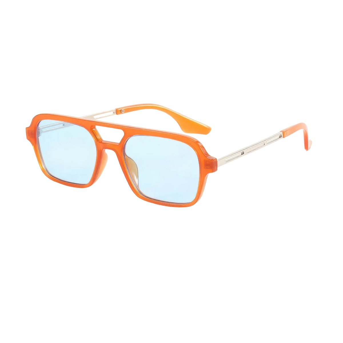 Lunette carrée soleil aviateur
