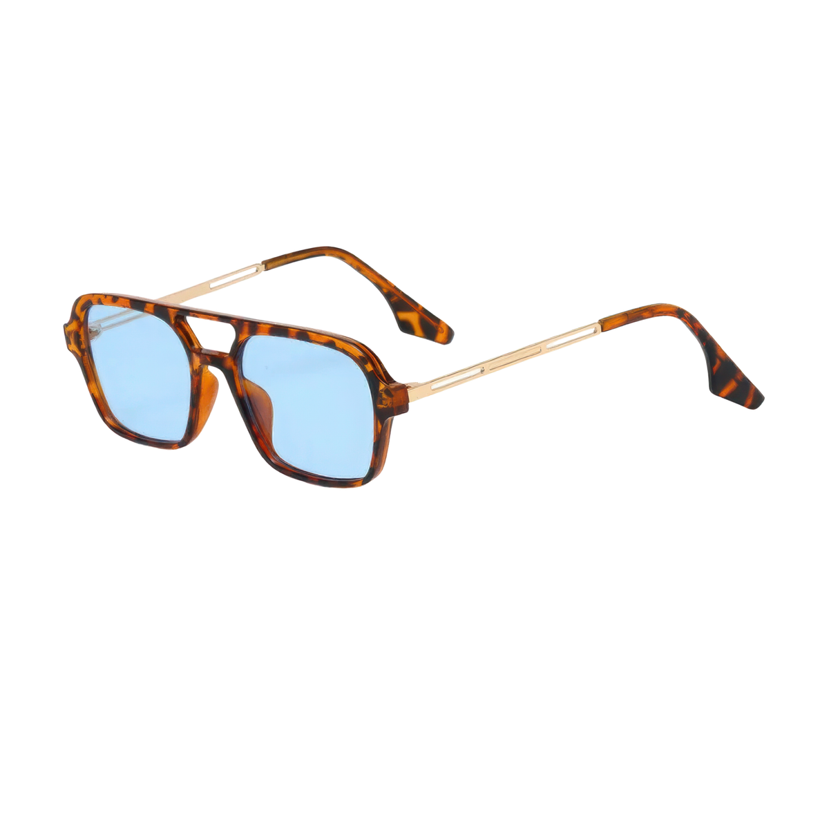 Lunette soleil aviateur carrée
