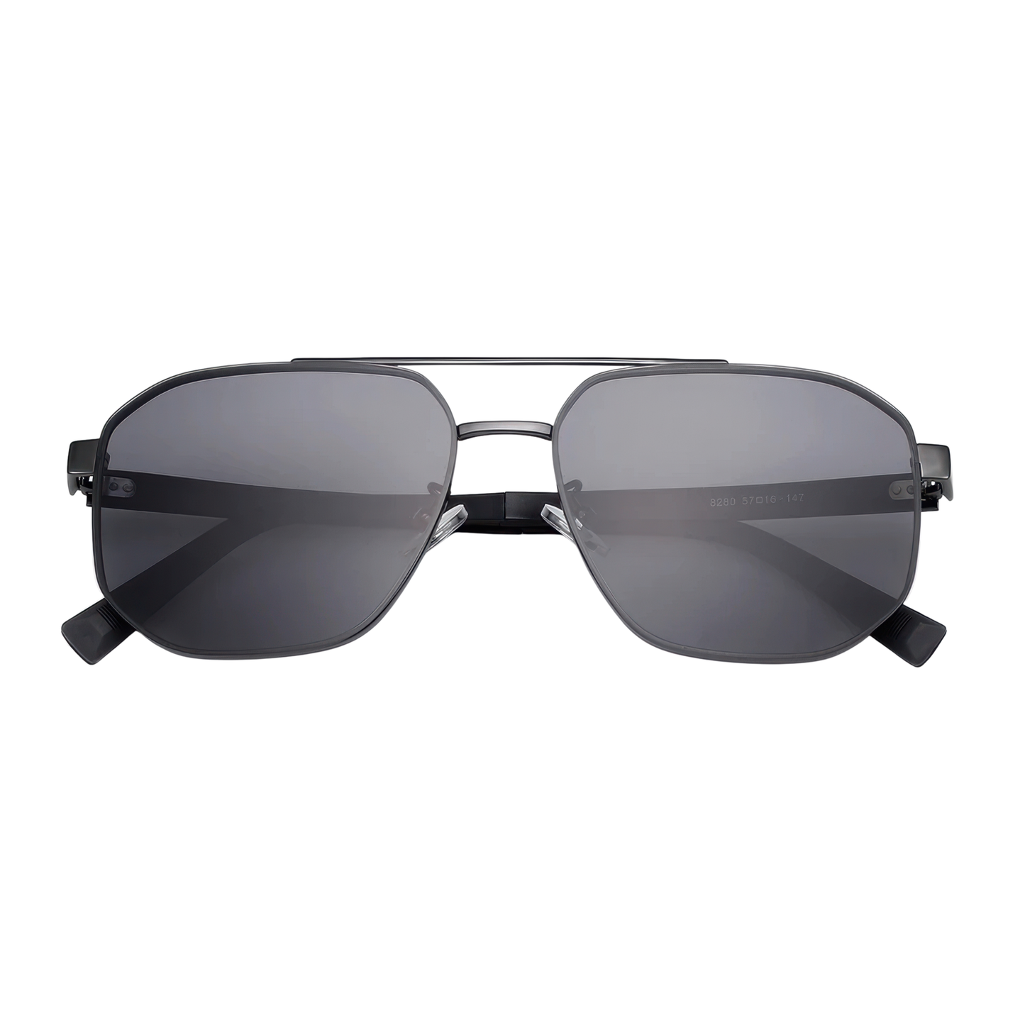 Lunette style aviateur homme carré