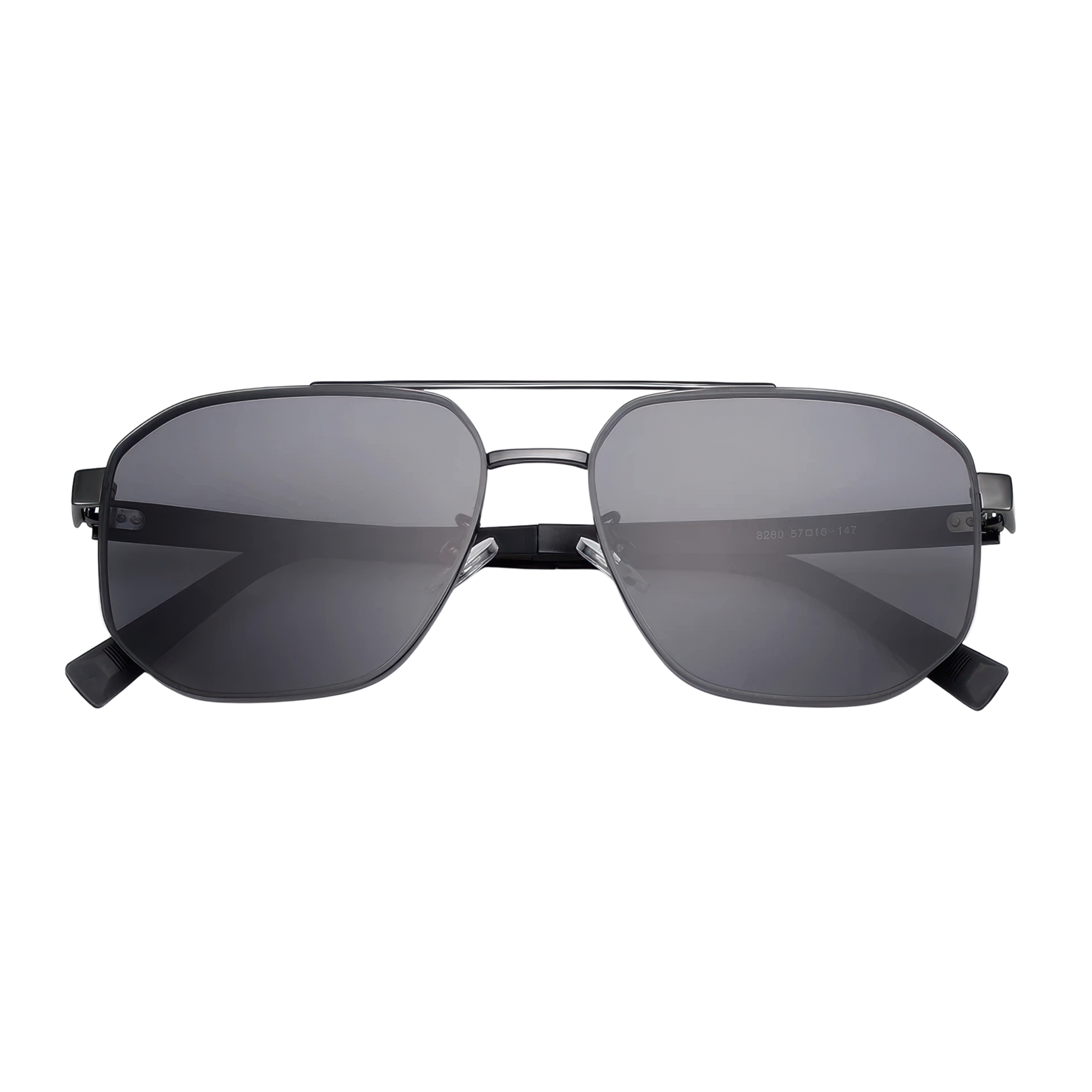 Lunette style aviateur homme carré