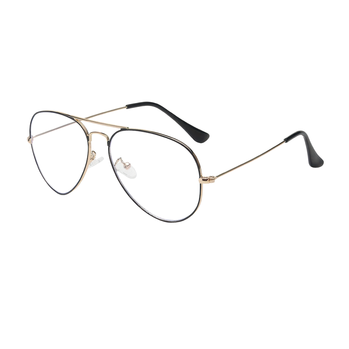 Lunettes anti lumière bleue aviateur homme