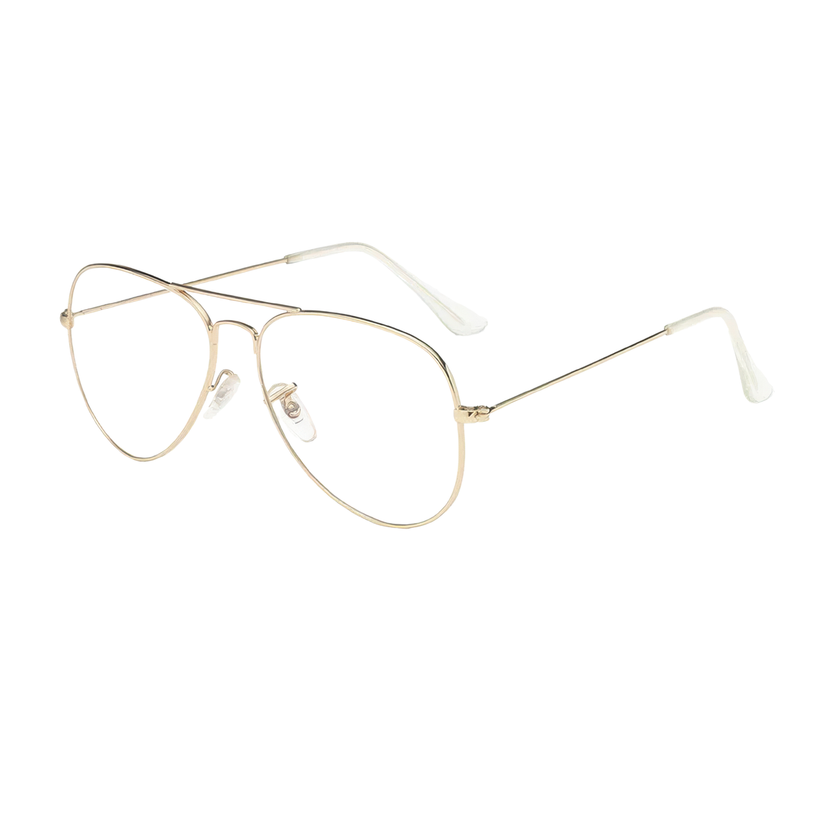 Lunettes anti lumière bleue aviateur hommes