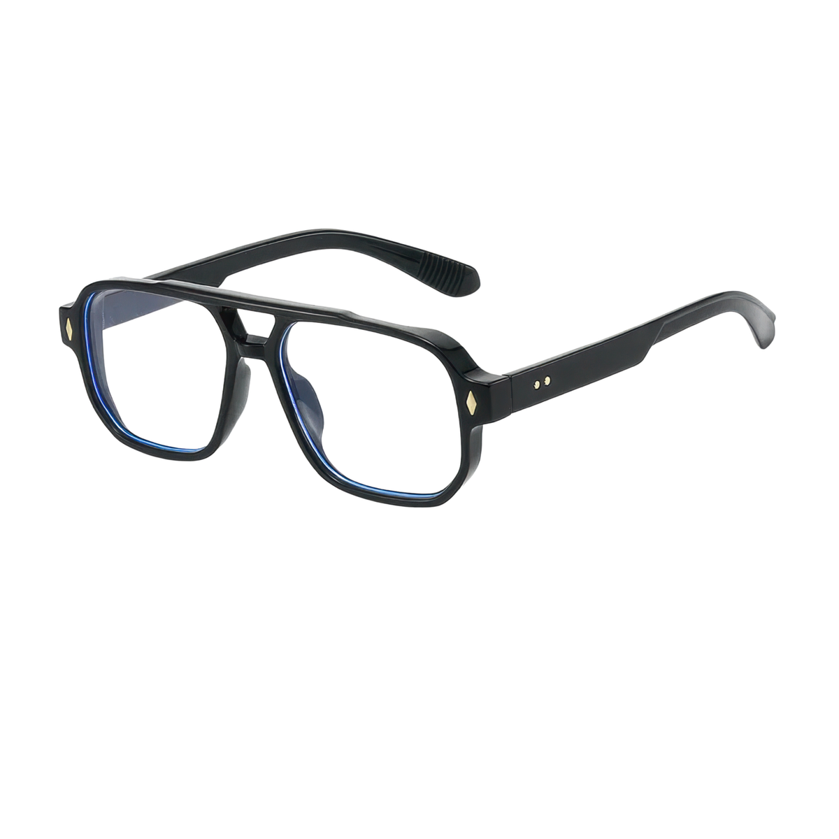 Lunettes aviateur anti lumière bleue