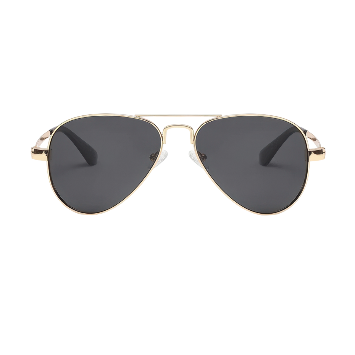 Lunettes aviateur doré noir femme