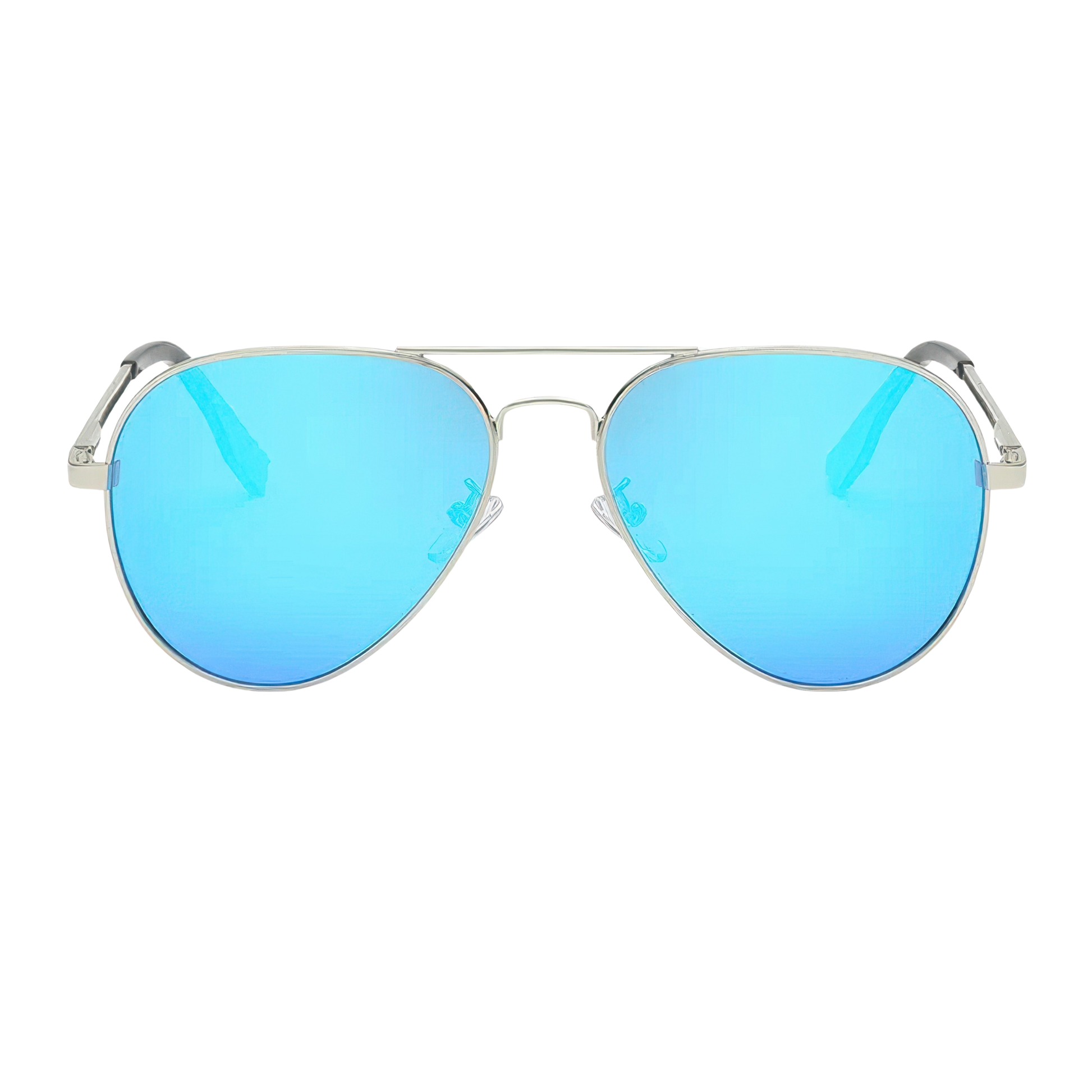 Lunettes aviateur femme bleu