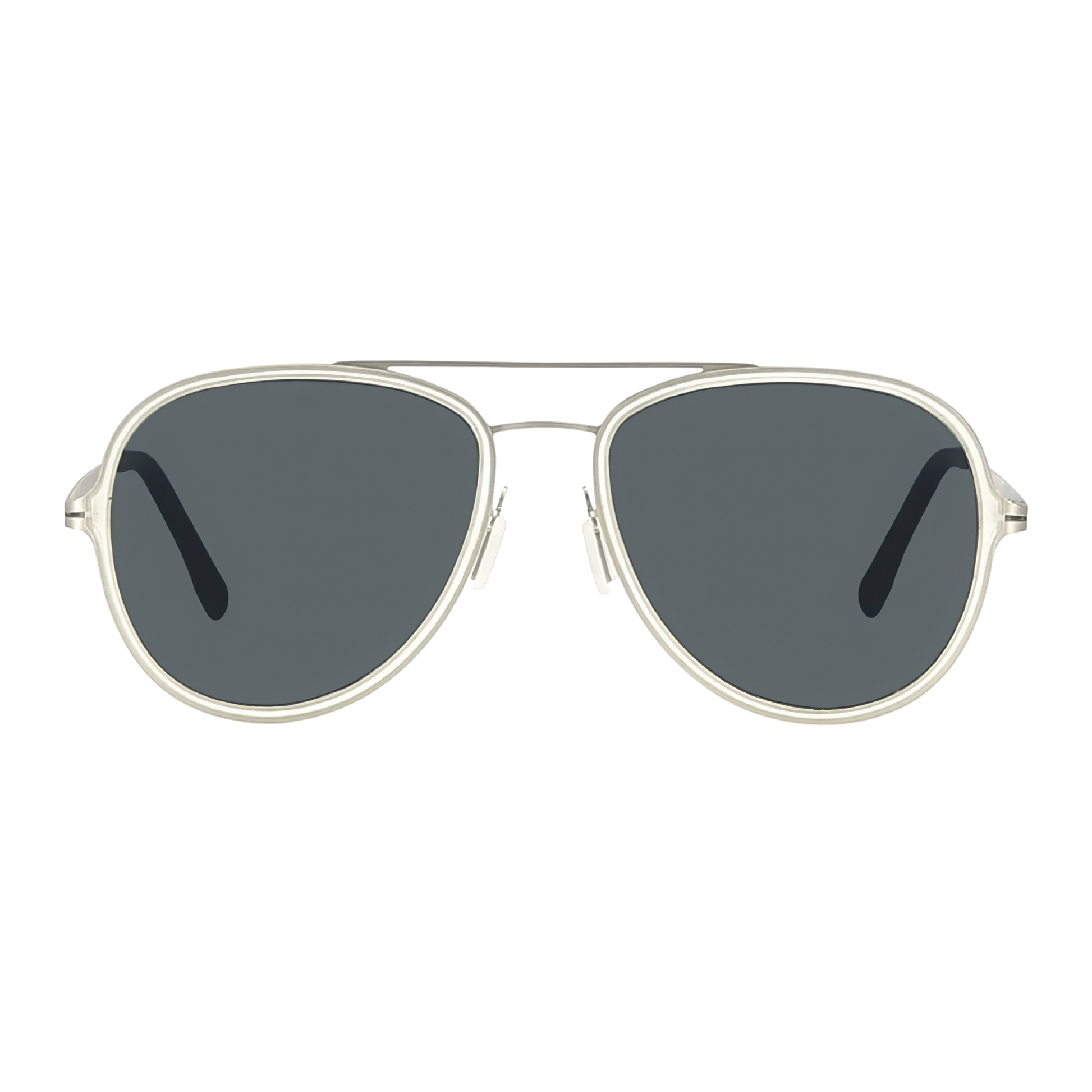 Lunettes aviateur femme transparentes