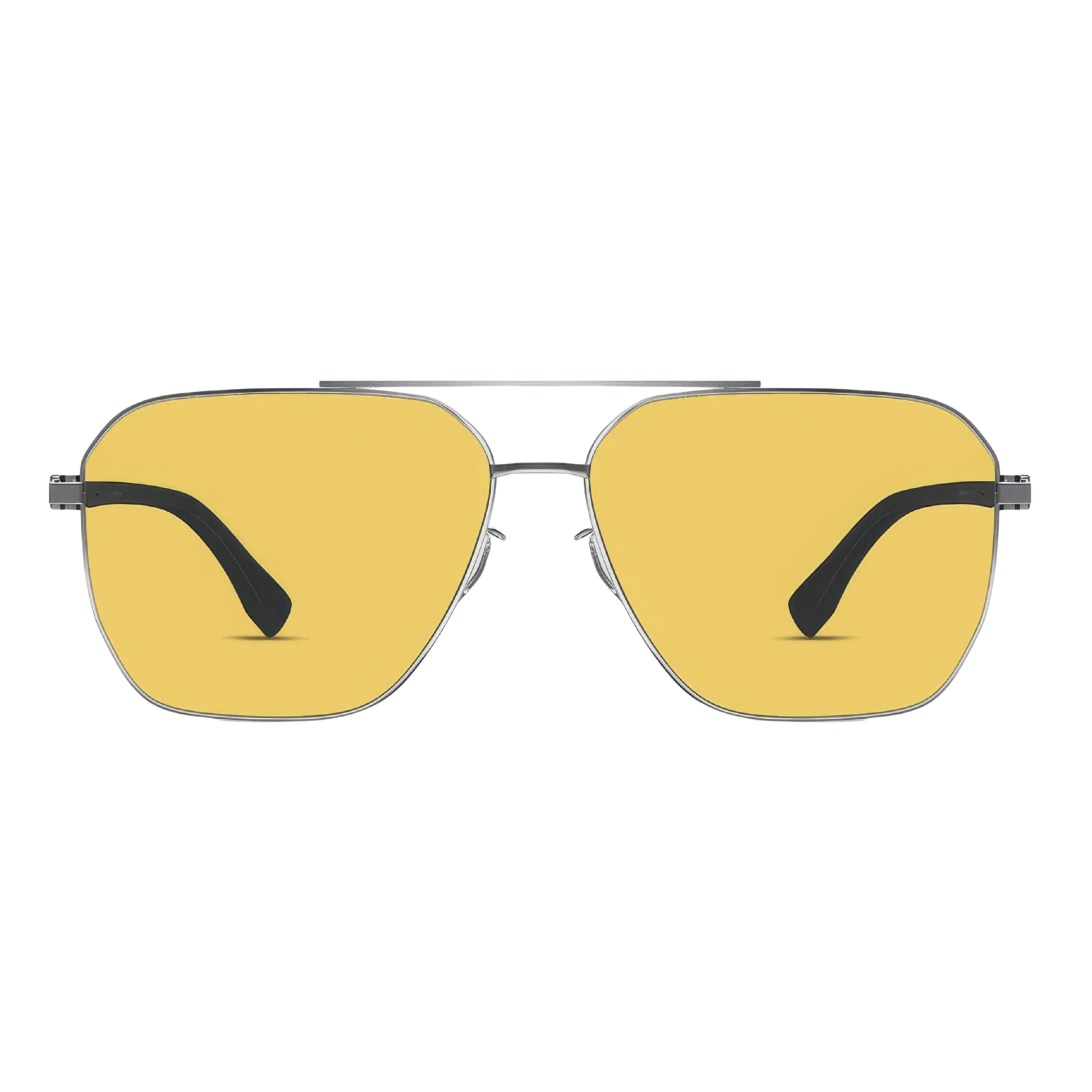 Lunettes aviateur jaune