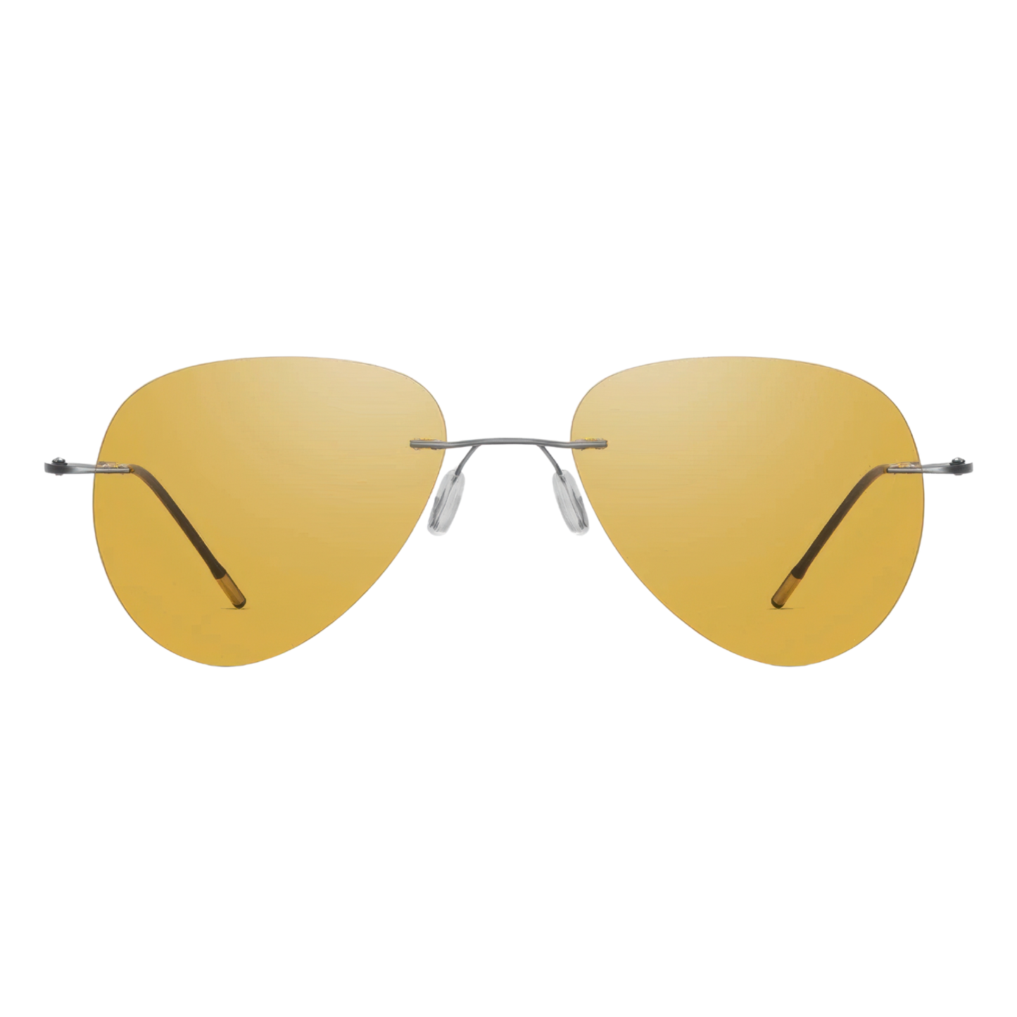 Lunettes aviateur verre jaune