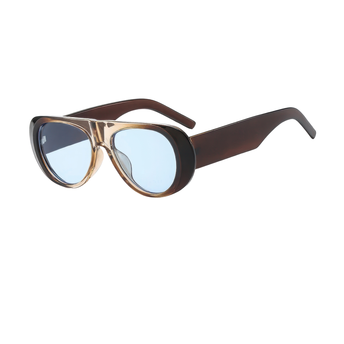 Lunettes ronde aviateur femme
