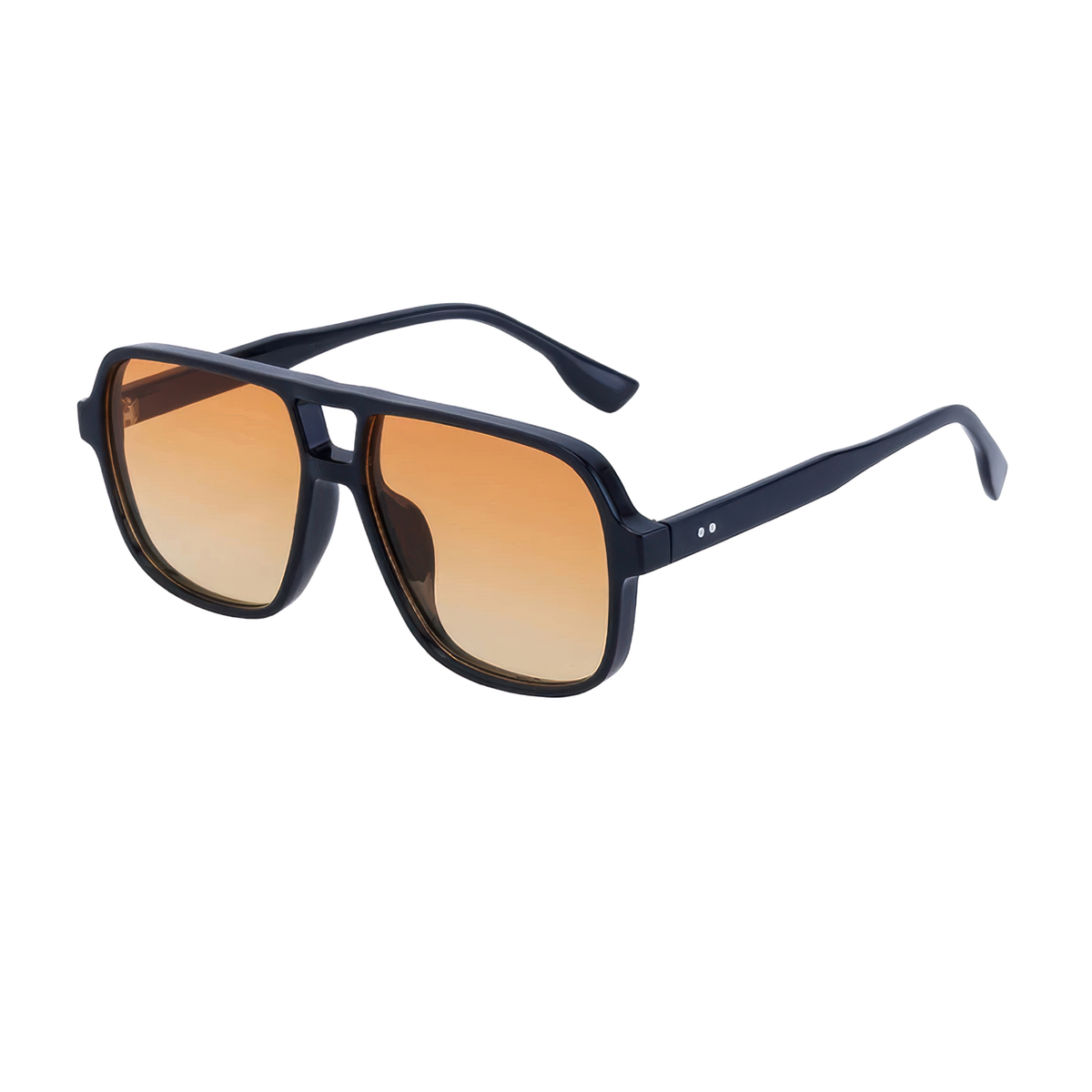 Lunettes soleil femme aviateur carrées 