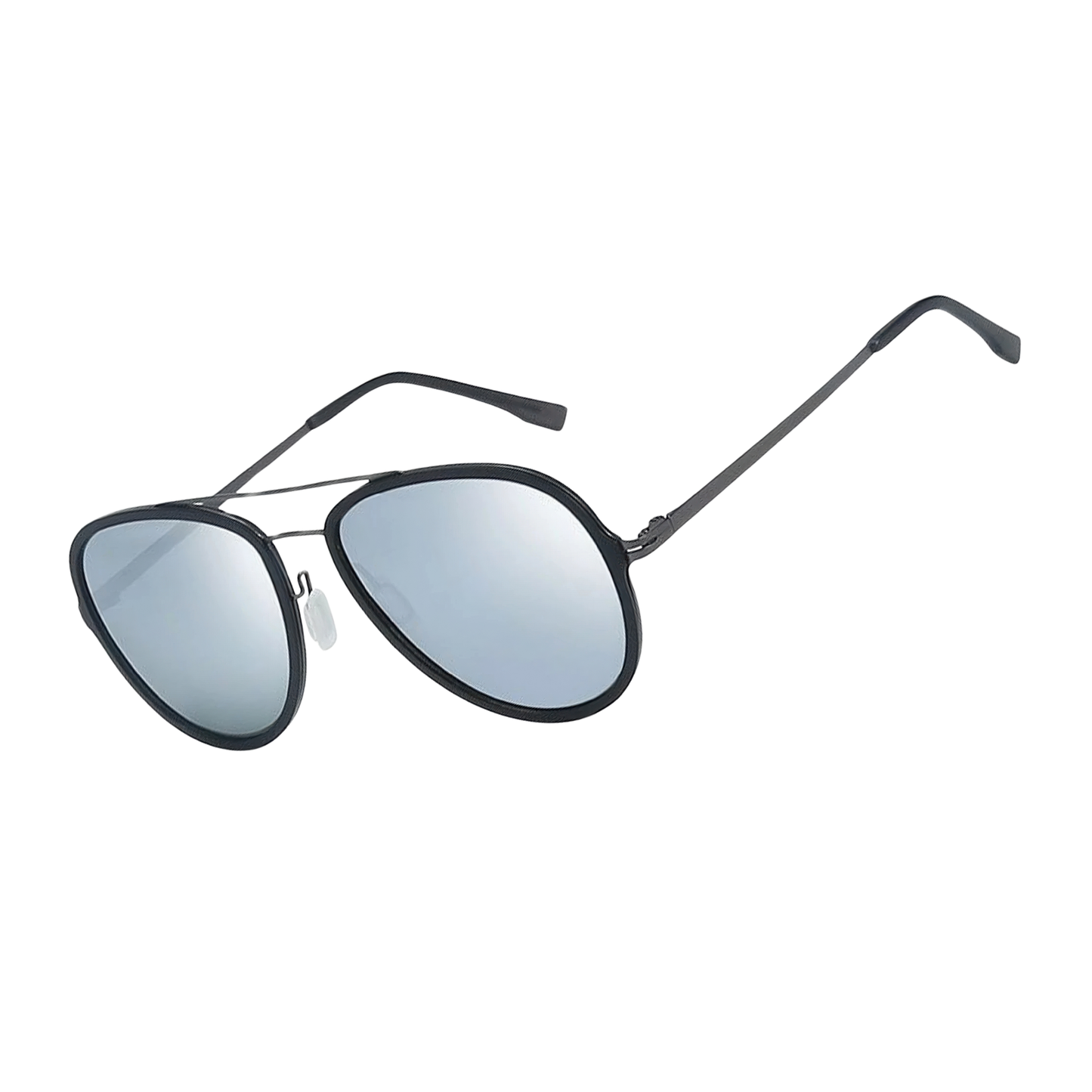 Lunettes transparentes aviateur femme