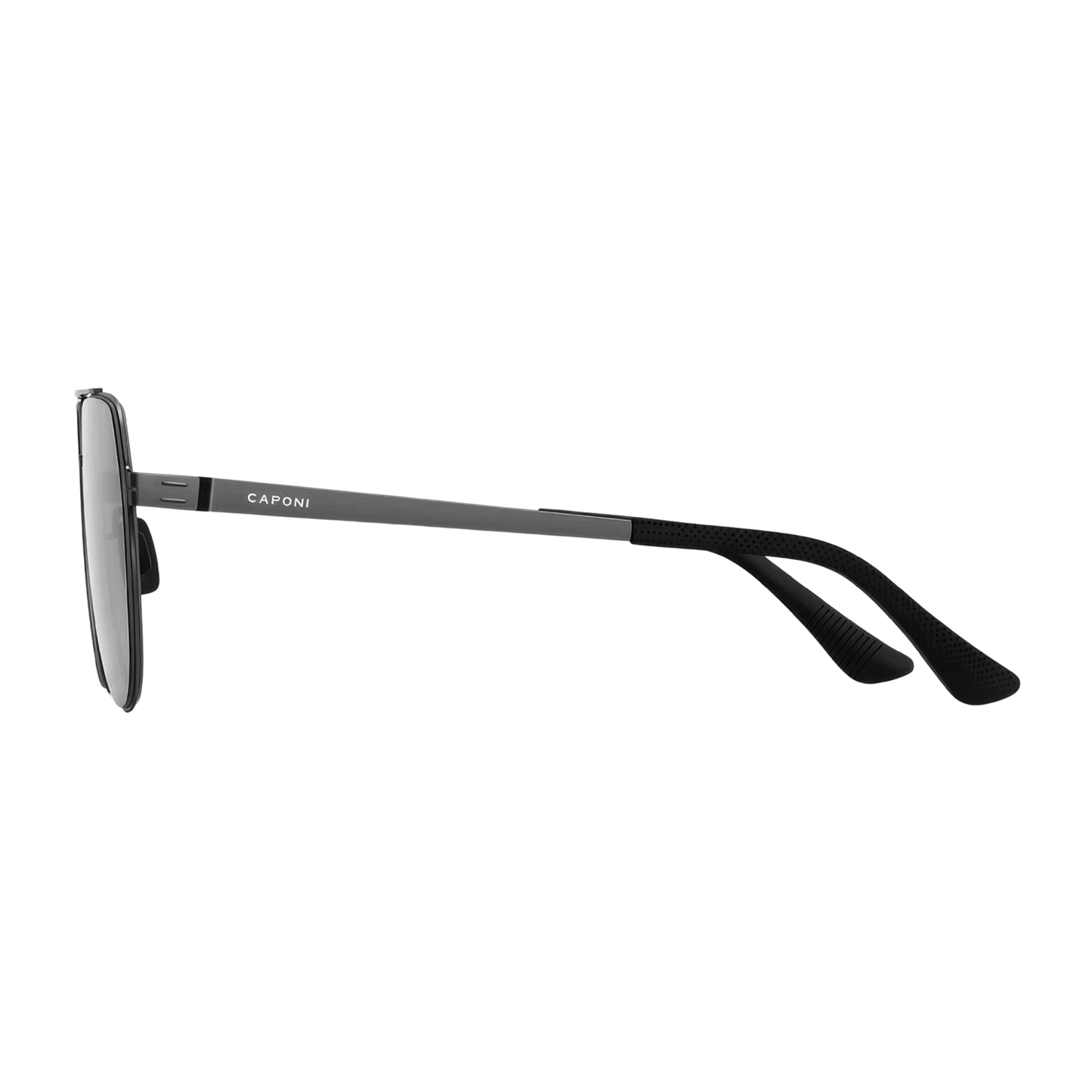 Lunettes transparentes homme aviateur carre