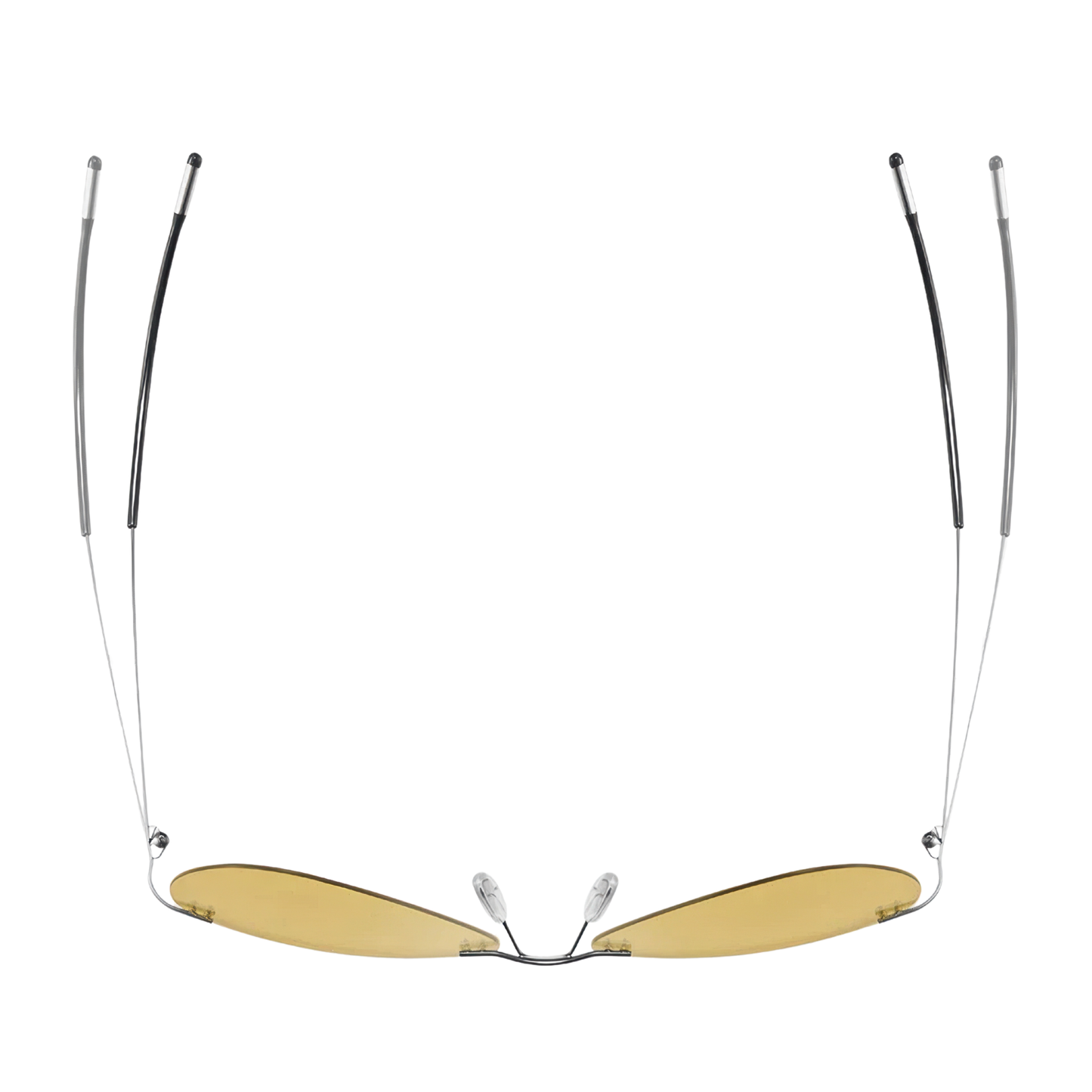 Lunettes verres jaune aviateur