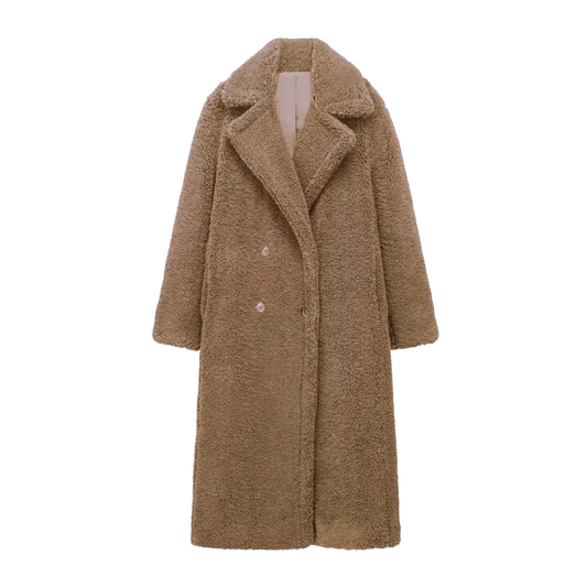 Manteau aviateur femme imitation mouton