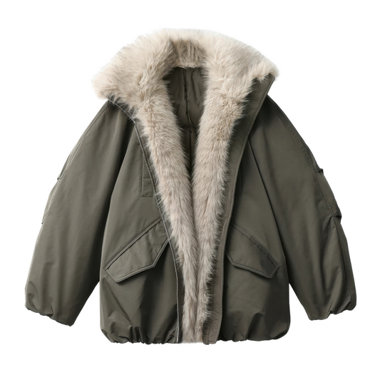 Manteau aviateur imperméable femme