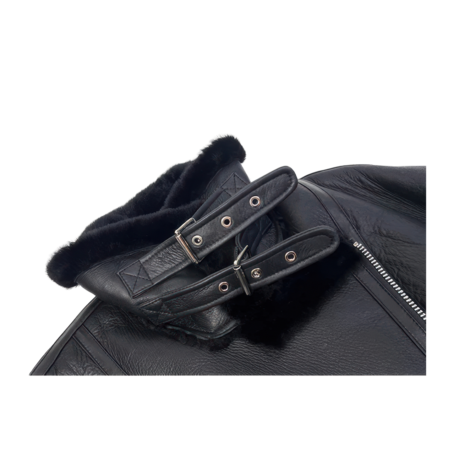 Manteau bombardiers femme noir