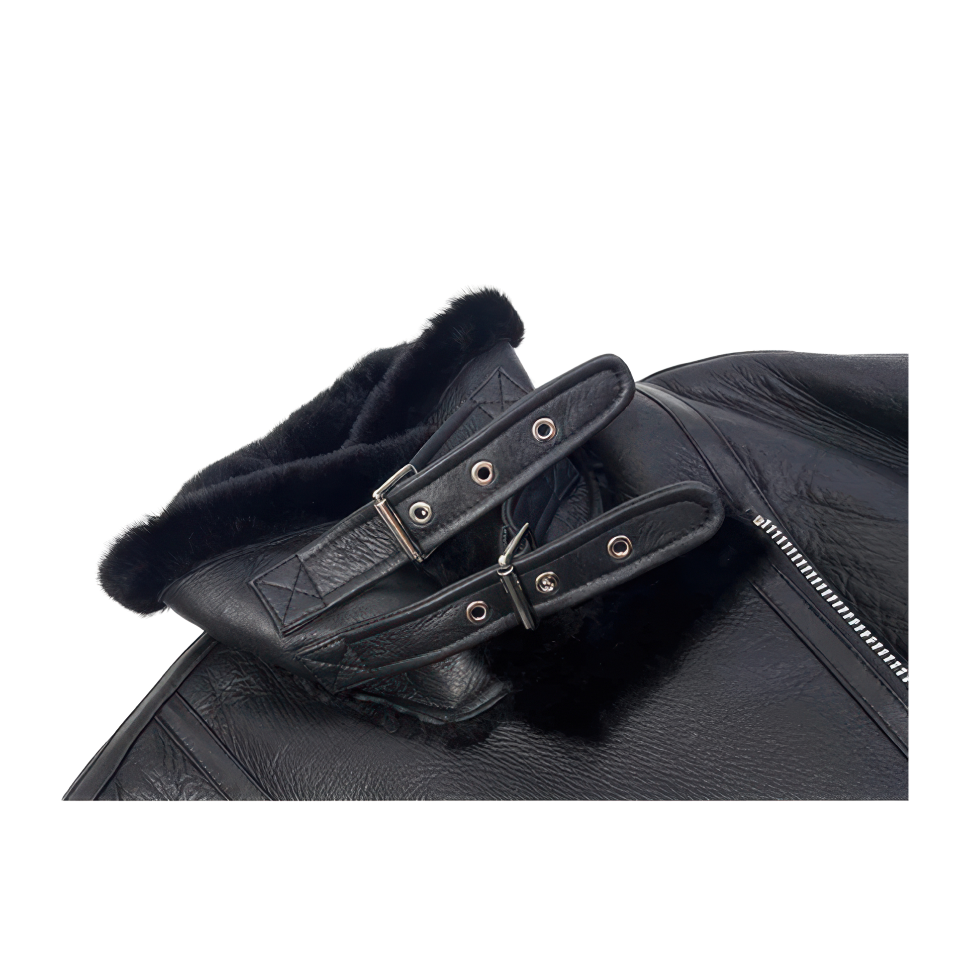 Manteau bombardiers femme noir