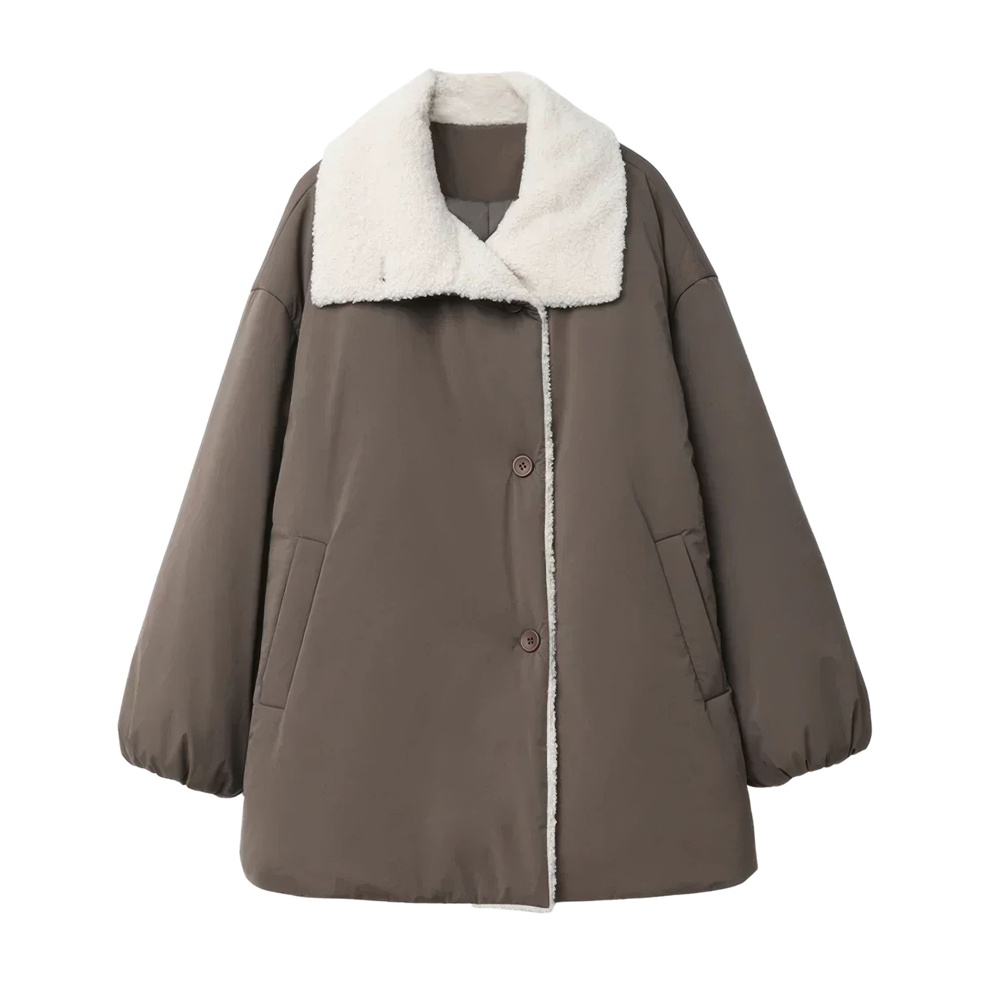 Manteau doublure moumoute