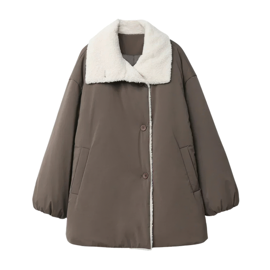 Manteau doublure moumoute