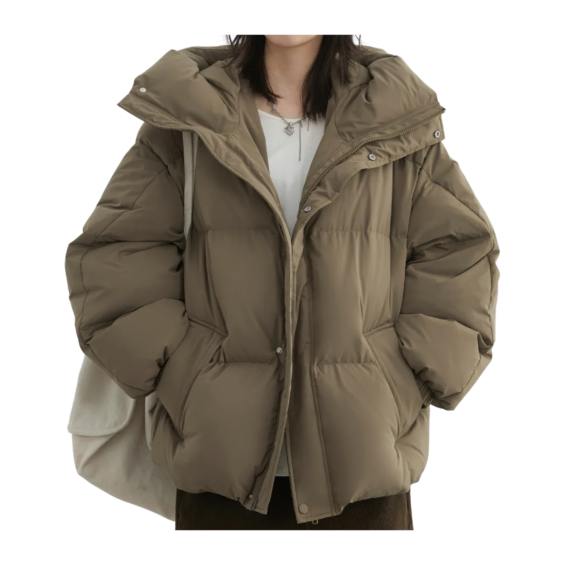 Manteau doudoune aviateur femme