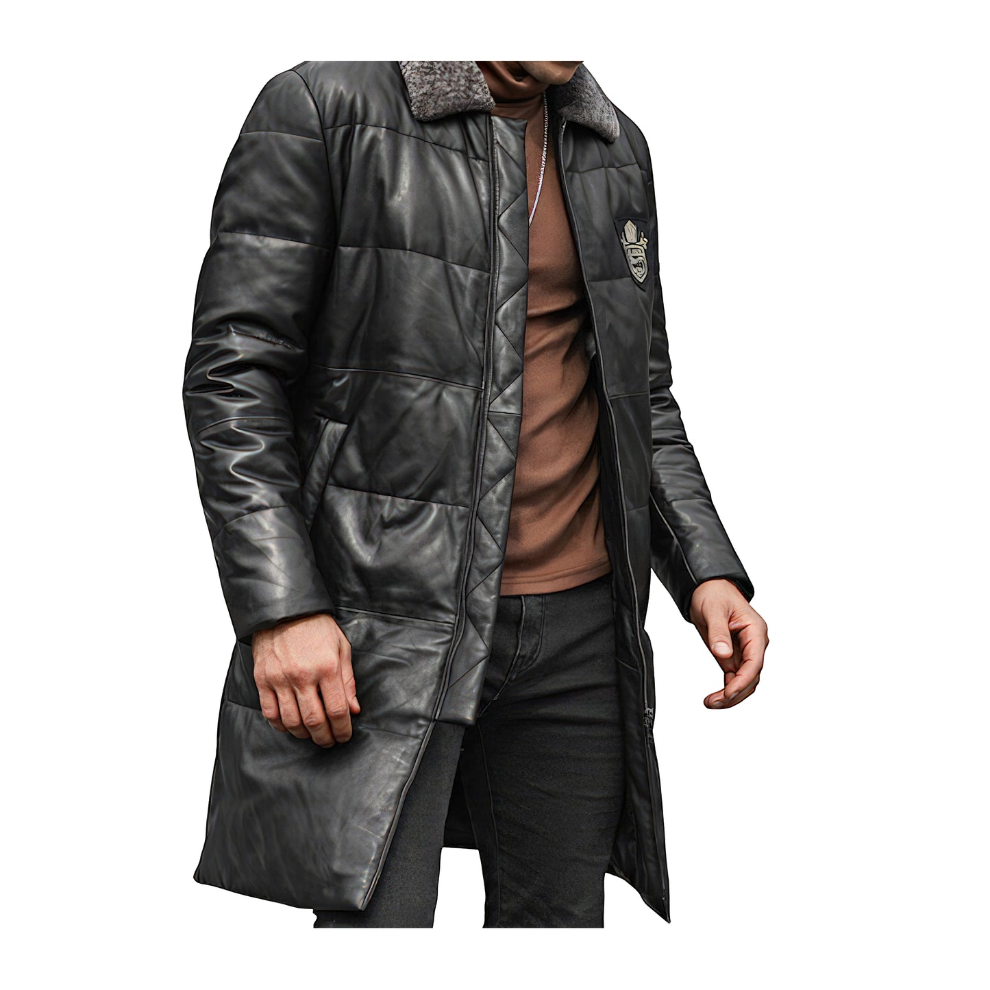 Manteau doudoune aviateur